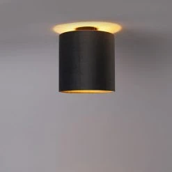 Am billigsten 🔔 QAZQA Klassisches Grau mit Taupe - Combi 🔔 -Deckenleuchten Verkaufs-Shop 9484 104215 8