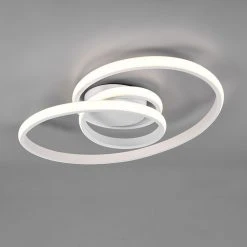 Top 10 ⭐ Trio Leuchten Design Deckenleuchte weiß inkl. LED 3-stufig dimmbar - Levi 😉 -Deckenleuchten Verkaufs-Shop 9510 105869 2