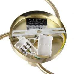 Billig 😉 QAZQA Art Deco Deckenleuchte Messing 4-flammig - Facil 😀 24 Billig 😉 QAZQA Art Deco Deckenleuchte Messing 4-flammig - Facil 😀 -Deckenleuchten Verkaufs-Shop 9512 96901 10