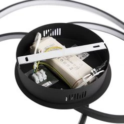 Großhandel ❤️ Trio Leuchten Deckenleuchte schwarz 60 cm inkl. LED 3-stufig dimmbar - Rowin 🧨 23 Großhandel ❤️ Trio Leuchten Deckenleuchte schwarz 60 cm inkl. LED 3-stufig dimmbar - Rowin 🧨 -Deckenleuchten Verkaufs-Shop 9514 102791 9