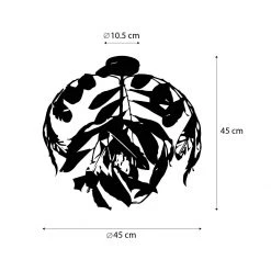 Billig 🔥 QAZQA Vintage Deckenlampe Antik Gold 45 cm - Linde 🥰 -Deckenleuchten Verkaufs-Shop 9516 106086 3