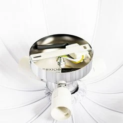 Neu 😍 QAZQA Design-Deckenlampe graue Seide 52 cm 3-flammig - Plu ⭐ -Deckenleuchten Verkaufs-Shop 9535 105322 9