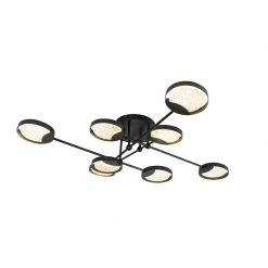 Coupon 💯 QAZQA Deckenleuchte schwarz inkl. LED 3-Stufen dimmbar 8 Lichter - Patrick 👍 24 Coupon 💯 QAZQA Deckenleuchte schwarz inkl. LED 3-Stufen dimmbar 8 Lichter - Patrick 👍 -Deckenleuchten Verkaufs-Shop 9547 104518 8