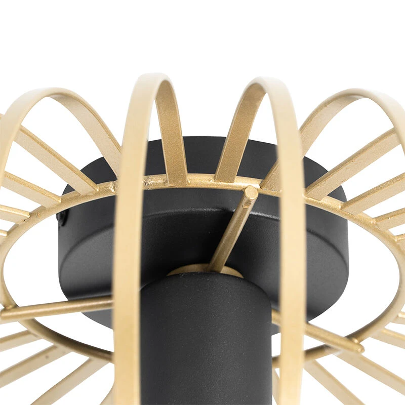 Bestes Angebot 👍 QAZQA Design-Deckenleuchte gold 39 cm - Johanna 🔥 7 Bestes Angebot 👍 QAZQA Design-Deckenleuchte gold 39 cm - Johanna 🔥 – Bild 7