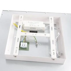 Rabatt ❤️ QAZQA Modernes LED Panel Stahl 40 cm inkl. LED - Liv ✔️ -Deckenleuchten Verkaufs-Shop 9578 103460 7