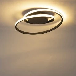 Bestpreis 😀 Trio Leuchten Design Deckenleuchte schwarz inkl. LED 3-stufig dimmbar - Krula 🎉 26 Bestpreis 😀 Trio Leuchten Design Deckenleuchte schwarz inkl. LED 3-stufig dimmbar - Krula 🎉 -Deckenleuchten Verkaufs-Shop 9582 102799 11