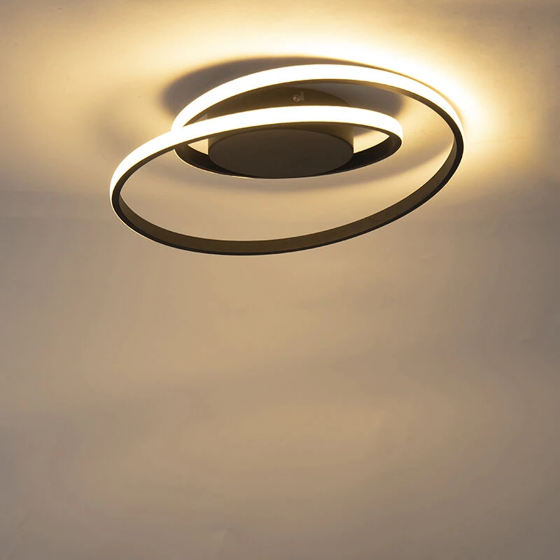 Bestpreis 😀 Trio Leuchten Design Deckenleuchte schwarz inkl. LED 3-stufig dimmbar - Krula 🎉 12 Bestpreis 😀 Trio Leuchten Design Deckenleuchte schwarz inkl. LED 3-stufig dimmbar - Krula 🎉 – Bild 12