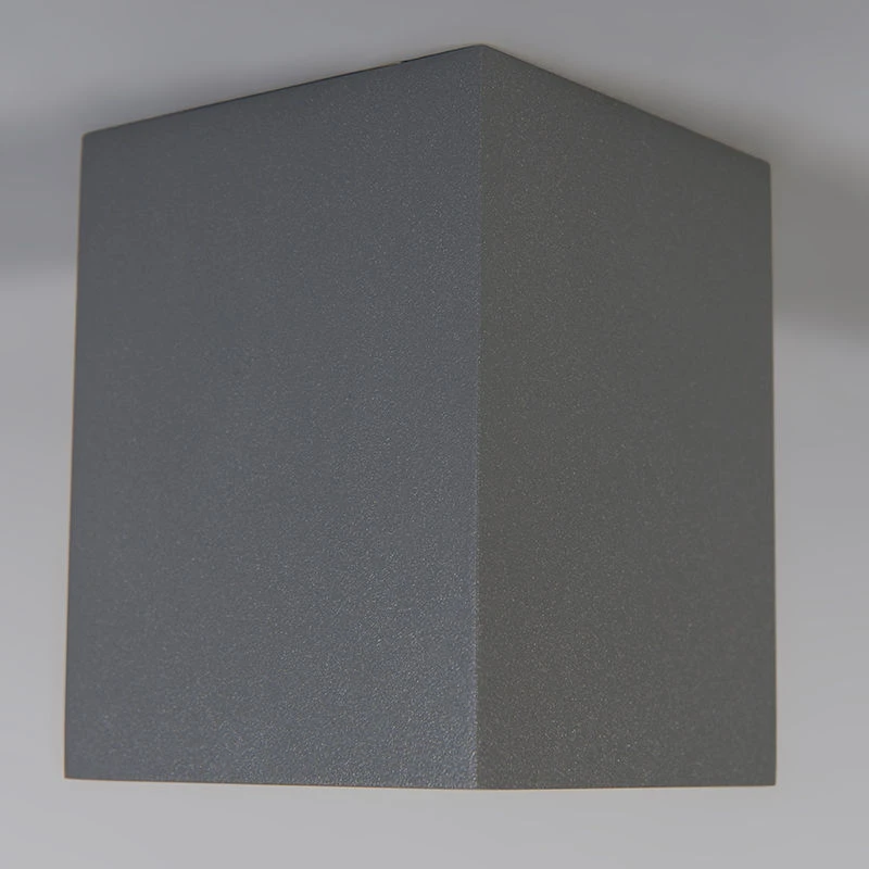 Großhandel ✔️ QAZQA Design Spot Anthrazit - Quba 2 🥰 2 Großhandel ✔️ QAZQA Design Spot Anthrazit - Quba 2 🥰 – Bild 2