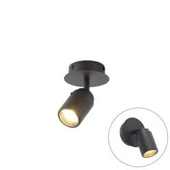 Beste Bewertungen von 💯 QAZQA Moderner Badstrahler schwarz IP44 - Ducha ✔️