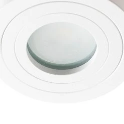 Angebote 😍 QAZQA Modernes Badezimmer vor Ort weiß rund IP44 - Capa ✨ -Deckenleuchten Verkaufs-Shop 9626 102872 3