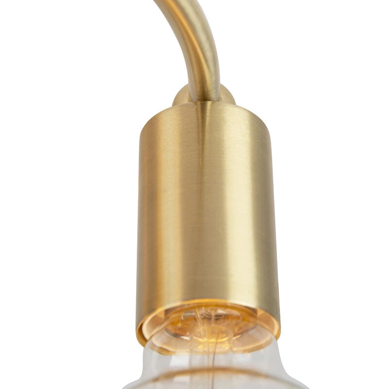 Billig 😉 QAZQA Art Deco Deckenleuchte Messing 4-flammig - Facil 😀 9 Billig 😉 QAZQA Art Deco Deckenleuchte Messing 4-flammig - Facil 😀 – Bild 9