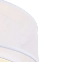 Top 10 😀 QAZQA Moderne Deckenleuchte weiß 50 cm 3-flammig - Drum Duo 💯 15 Top 10 😀 QAZQA Moderne Deckenleuchte weiß 50 cm 3-flammig - Drum Duo 💯 -Deckenleuchten Verkaufs-Shop 9668 104406 4