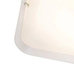 Auslauf 🧨 QAZQA Moderne Deckenleuchte weiß 24,5 cm inkl LED - Edor 😉 -Deckenleuchten Verkaufs-Shop 9679 104236 5