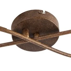 Besorgen 🤩 Paul Neuhaus Ländliche Deckenleuchte 4-flammig in rostbraun - Kreta 😍 -Deckenleuchten Verkaufs-Shop 9681 95841 7