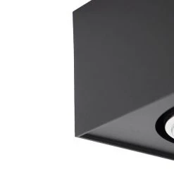 Auslauf ✔️ QAZQA Design-Spot schwarz quadratisch 2-flammig - Kaya 🥰 -Deckenleuchten Verkaufs-Shop 9728 104810 2