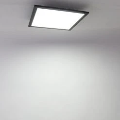 Billig ✨ QAZQA Deckenleuchte schwarz 40 cm inkl. LED mit Fernbedienung - Liv ❤️ -Deckenleuchten Verkaufs-Shop 9733 103463 13