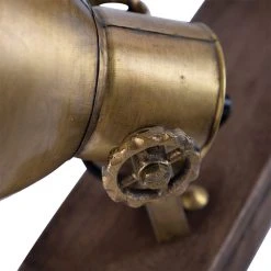 Am billigsten 🔥 QAZQA Deckenleuchte Bronze 2-Lichter mit Holz - Mangos 🌟 -Deckenleuchten Verkaufs-Shop 9741 102353 9