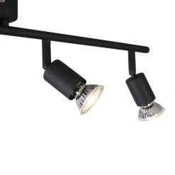 Neu 🤩 QAZQA Industriestrahler schwarz kippbar - Jeany 4 🧨 16 Neu 🤩 QAZQA Industriestrahler schwarz kippbar - Jeany 4 🧨 -Deckenleuchten Verkaufs-Shop 9771 93281 6