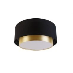 Besorgen 🔔 QAZQA Moderne Deckenleuchte schwarz mit gold 50 cm 3-flammig - Drum Duo 🔔 17 Besorgen 🔔 QAZQA Moderne Deckenleuchte schwarz mit gold 50 cm 3-flammig - Drum Duo 🔔 -Deckenleuchten Verkaufs-Shop 9840 104413 8