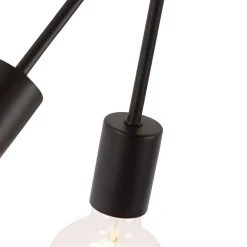 Großhandel 😀 QAZQA Design Deckenleuchte schwarz 30 cm 6-Lichter - Sputnik ⭐ -Deckenleuchten Verkaufs-Shop 9897 102464 3