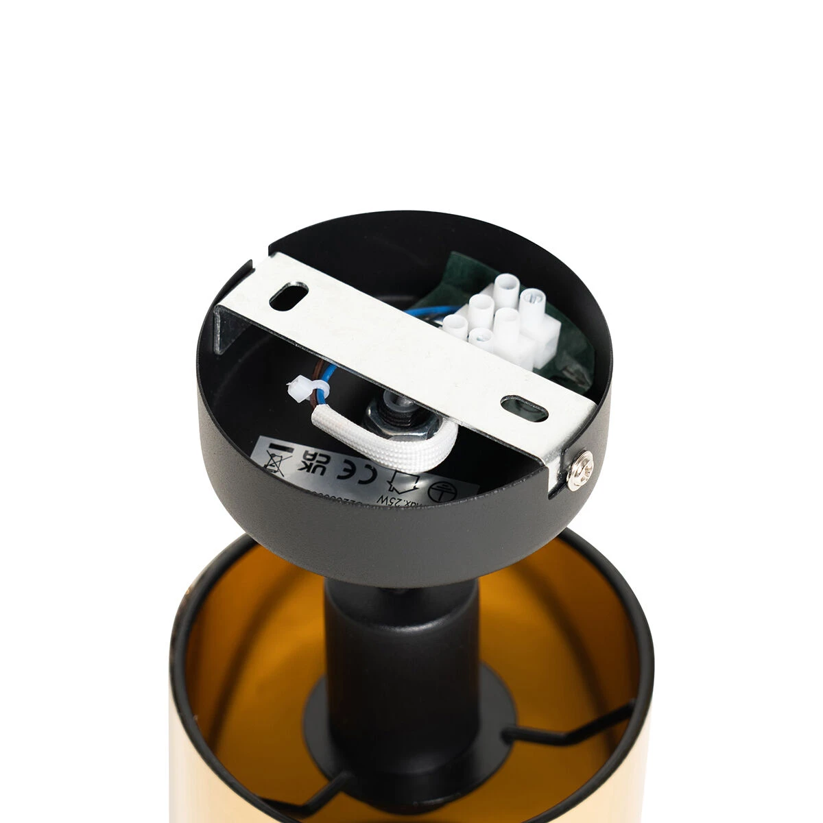 Billig 👍 QAZQA Moderne spot zwart met goud - Lofty 🥰 12 Billig 👍 QAZQA Moderne spot zwart met goud - Lofty 🥰 – Bild 12