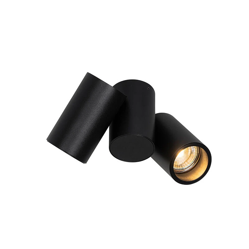 Bestes Angebot 🔥 QAZQA Designspot schwarz 2-flammig verstellbar - Michael 🔔 6 Bestes Angebot 🔥 QAZQA Designspot schwarz 2-flammig verstellbar - Michael 🔔 – Bild 6