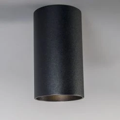 Blitzangebot 🛒 QAZQA Moderner Fleck schwarz - Tuba 1 👍 -Deckenleuchten Verkaufs-Shop 9928 92680 3