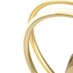 Blitzangebot 😀 QAZQA Design Deckenleuchte Gold inkl. LED 3-Stufen dimmbar - Rowan 🤩 -Deckenleuchten Verkaufs-Shop 9930 99069 3