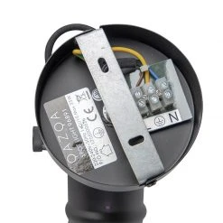 Auslauf 🔥 QAZQA Industriespot schwarz dreh- und schwenkbar ohne Schirm - Movie 😍 -Deckenleuchten Verkaufs-Shop 9932 96891 10