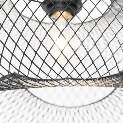 Brandneu 🤩 QAZQA Moderne plafondlamp zwart - Zora 😍 -Deckenleuchten Verkaufs-Shop 9939 105632 4