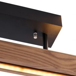 Bestpreis ⭐ MTK Leuchten Land Deckenleuchte Holz inkl. LED 3-Stufen dimmbar - Holz ❤️ -Deckenleuchten Verkaufs-Shop 9942 103841 5