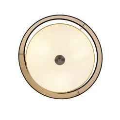 Billig 🔔 QAZQA Moderne Deckenleuchte schwarz mit gold 50 cm 3-flammig - Drum Duo 🥰 -Deckenleuchten Verkaufs-Shop 9951 104409 5