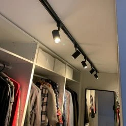 Schlussverkauf 🥰 QAZQA Modernes Schienensystem mit 5 Spots 1-phasig schwarz - Jeana 🔔 25 Schlussverkauf 🥰 QAZQA Modernes Schienensystem mit 5 Spots 1-phasig schwarz - Jeana 🔔 -Deckenleuchten Verkaufs-Shop 9969 94923 11