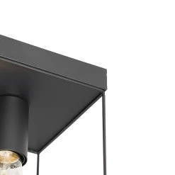 Bestpreis 🤩 QAZQA Minimalistische plafondlamp zwart 3-lichts - Kodi 🛒 -Deckenleuchten Verkaufs-Shop 9989 105601 4